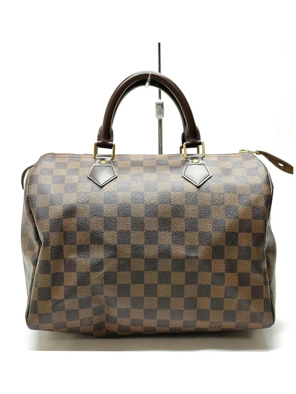 Authentic Louis Vuitton Speedy 35 Damier Ebene Handbag